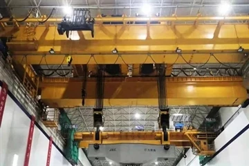 QE 500 тона доставка на мостов кран с двойна количка